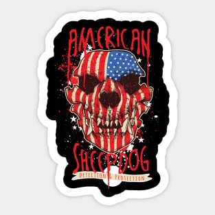 American sheepdog Sticker